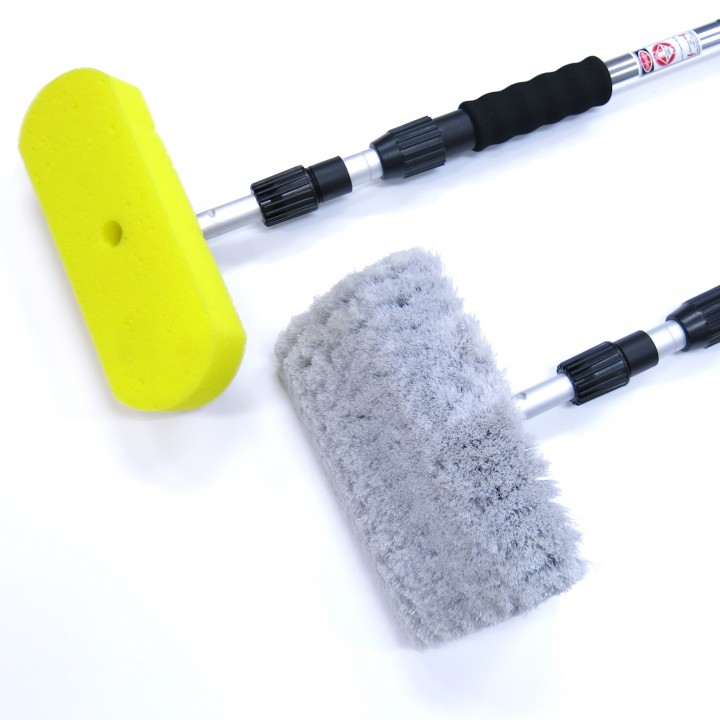 Sale情報 Jet伸縮通水ポール特大洗車ブラシ 特大洗車スポンジ