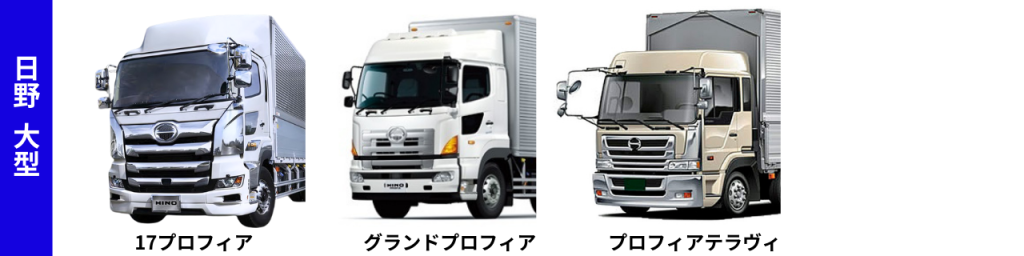 日野自動車 大型トラック