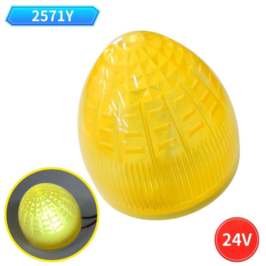 4型LEDマーカーランプ黄 24V 2571Y AB02TK4010 6792450 / トラック用品