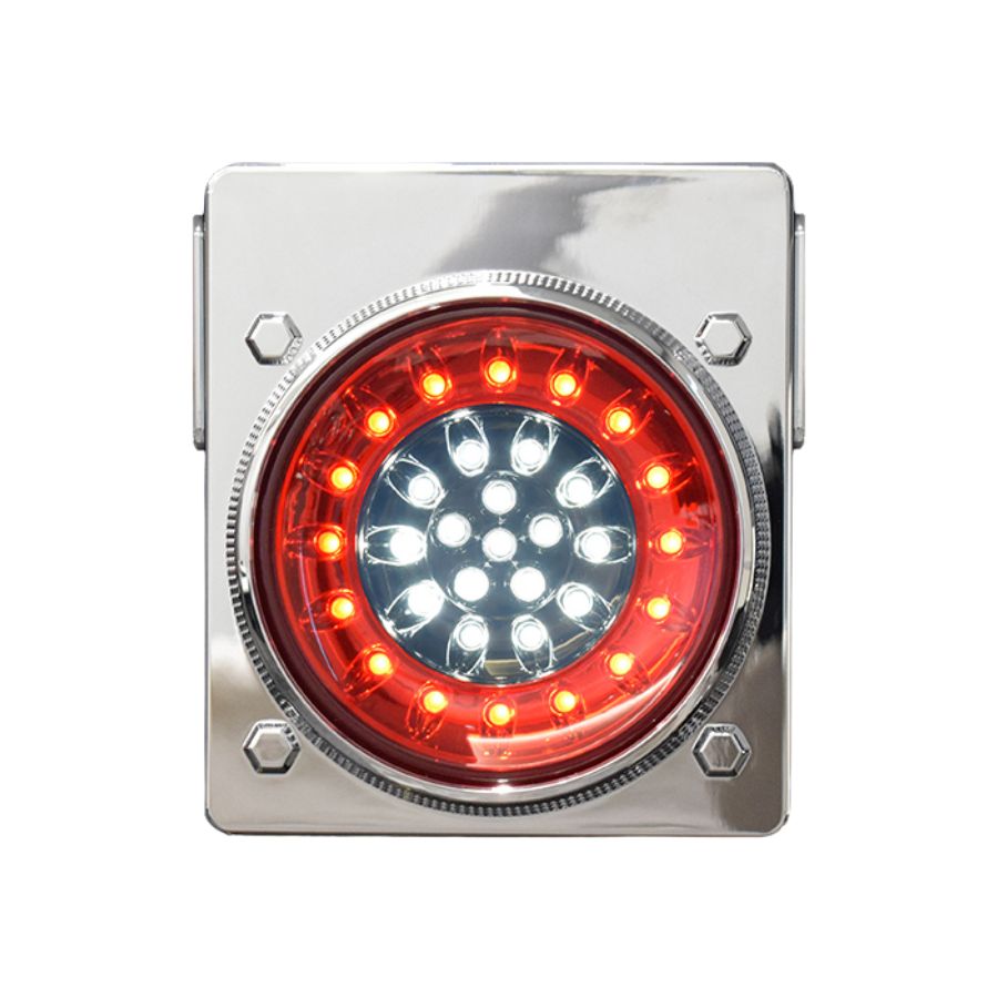 花魁 32LED 丸型LEDテールランプ バックランプタイプ OBRC-M1 5355341 / トラック用品貨物堂ネットストア