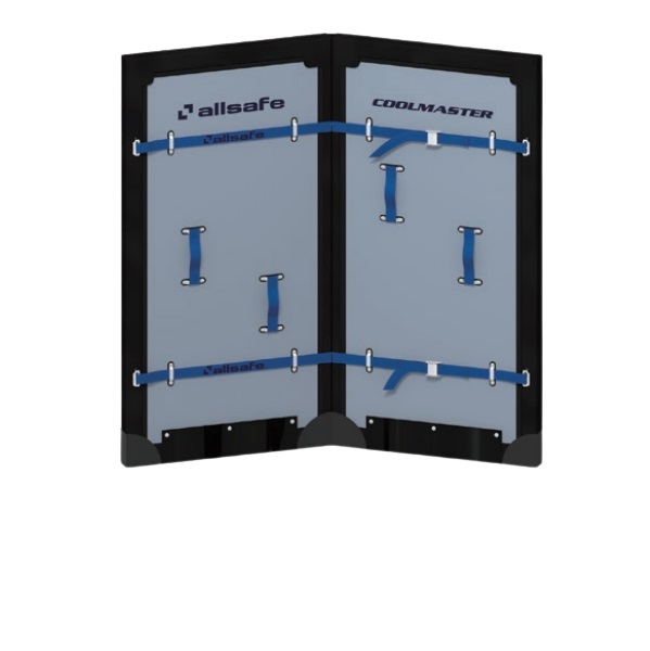 国内製造　訳あり未使用　倉庫保管で傷あり　22インチ martha クールマスター 冷凍・冷蔵車用間仕切り 中折れタイプ 厚さ50mm CM-NA