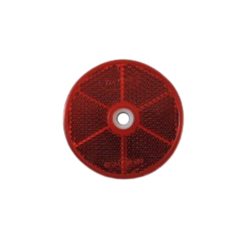 リフレクター反射板 赤 穴付 E規格 26-108-002 5492312 / トラック用品