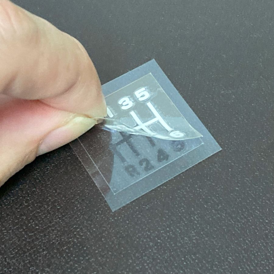 シフトパターンステッカー 切り文字タイプ マツダ タイタンダッシュ
